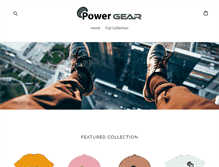 Tablet Screenshot of powerxgear.com